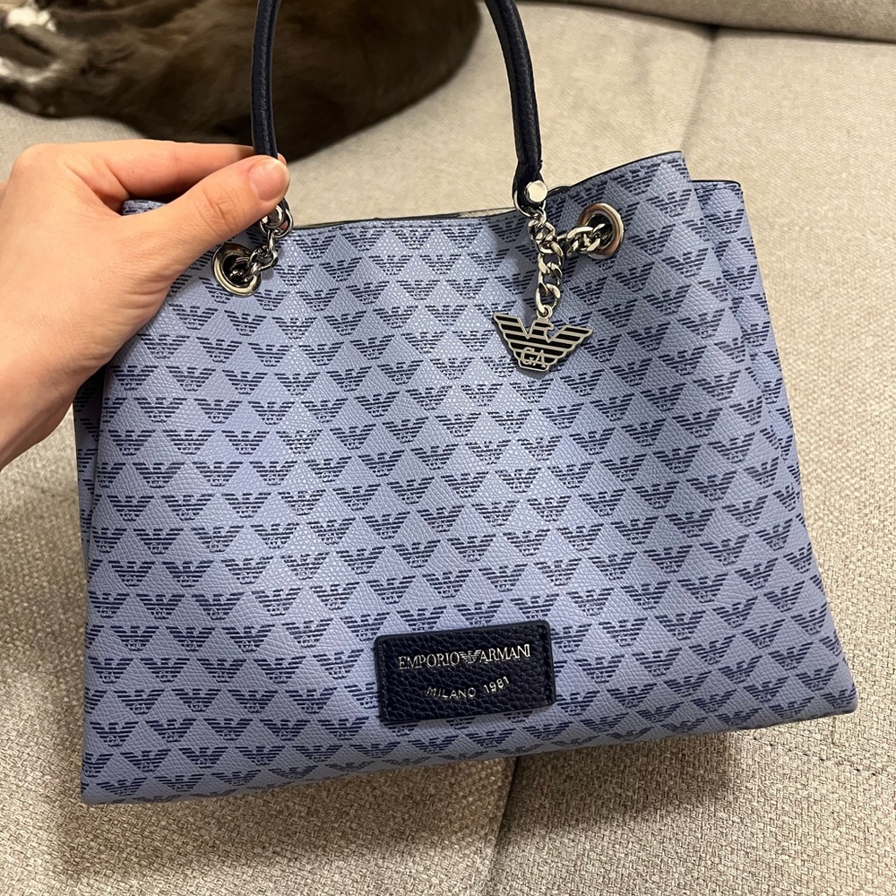 Emporio Armani Navy Handbag